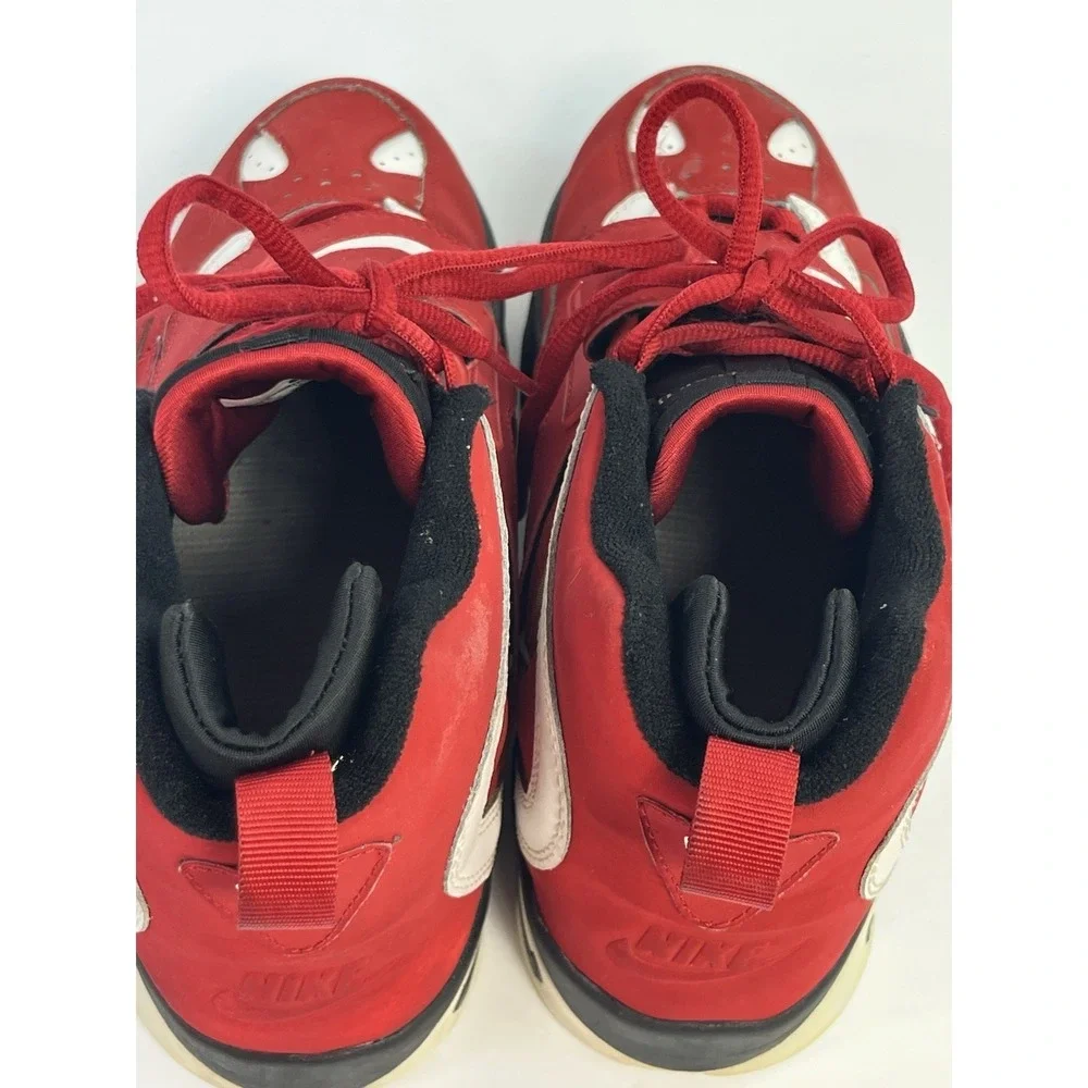 Nike Diamond Turf II Red/Gold Basketball Shoes 488294-600 Kid 7Y Women 8.5